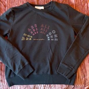 Spiritual Gangster sleeved Cotton sweatshirt